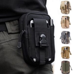 Bolsa com alça porta treco pochete tático porta celular