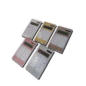 Calculadora Com Strass Ideal Para Usar No Seu Trabalho