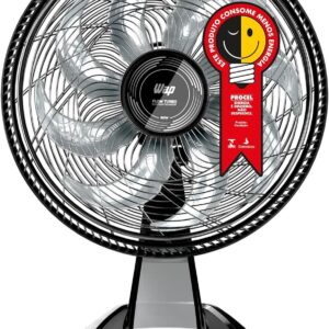 WAP FLOW TURBO Ventilador 2 em 1 Mesa e Parede 180W 50 cm 8 Pás Potente Silencioso e Econômico com 3 Velocidades 127V