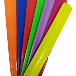 Pulseira Bate Enrola Festa Balada C/100 Pcs Cores Sortidas