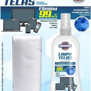 Kit Limpa Telas 100ml Rodabrill