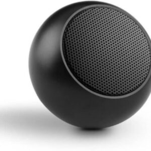 Mini Caixa de Som Bluetooth Metal Amplificada Mini Speaker 3w (Preto)